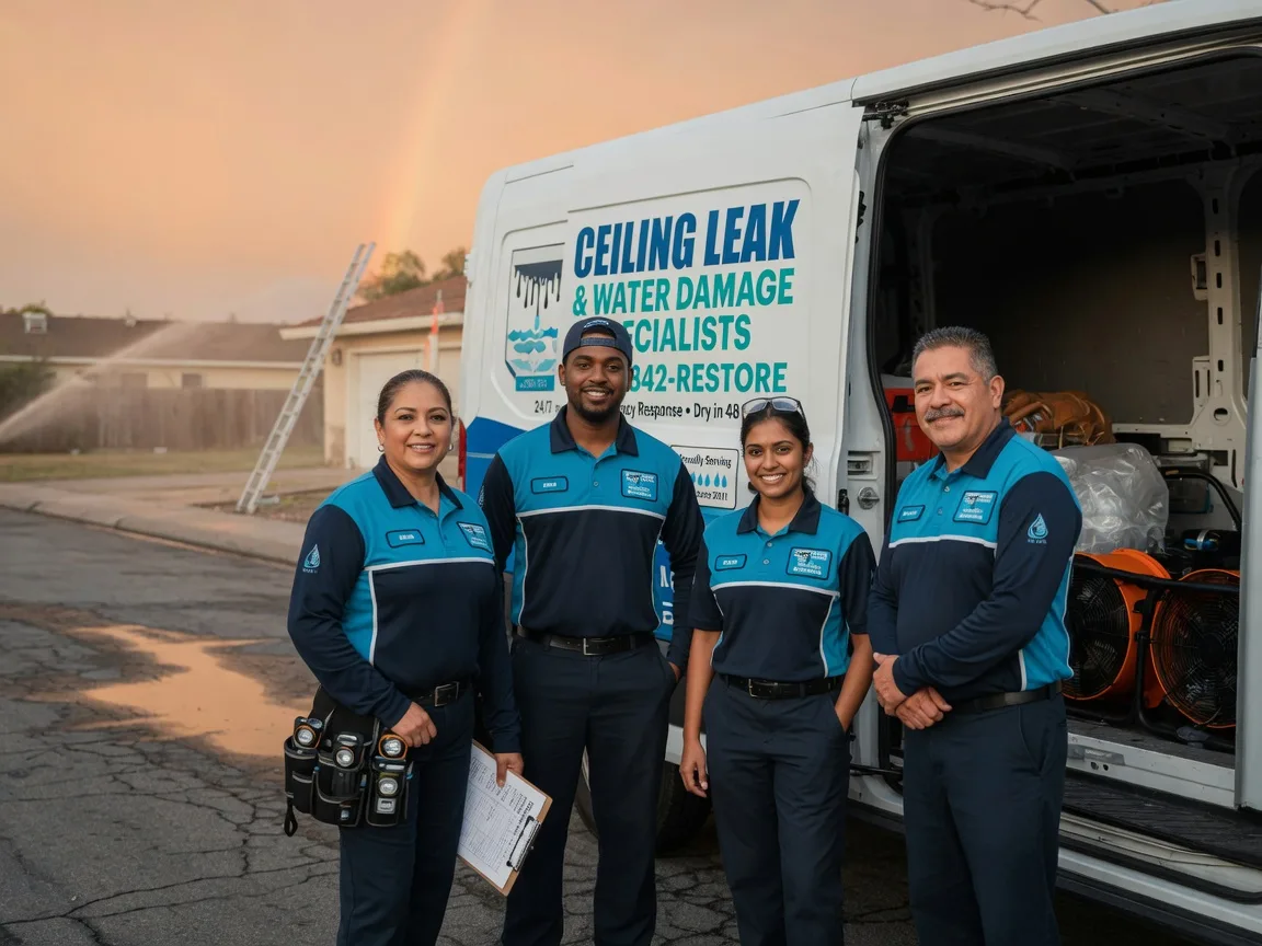Ceiling Leak Cleanup company in Bonanza, UT