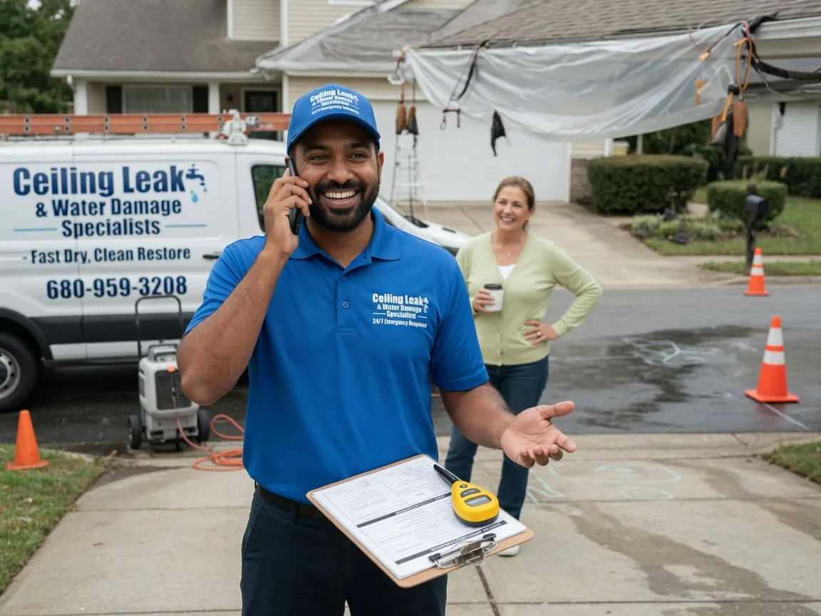 Ceiling Leak Cleanup Bonanza, UT FAQs